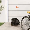Image de RemiseTransport Chiens/Chats/ Remorque de vélo - JMS - pour animaux de compagnie noir MAIOSN2025 5222800