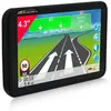 Image de GPS Takara Navigateur GPS portable Noir écran 4.3’’ carte Europe à vie
