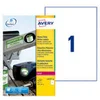 Image de Avery Heavy Duty Laser Labels - etiquettes - 20 unites - A4