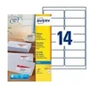 Image de Avery - etiquettes adresses - 1400 etiquette(s) - 99.1 x 38.1 mm