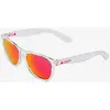 Image de Lunettes Cairn Bike Foolish gris blanc avec verres rouge enfant