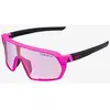 Image de Lunettes Cairn Roc fuchsia noir avec verres miroir rose