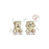 Image de Peluche Gipsy Ourson Coucou 25 Cm Blanc