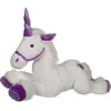 Image de Gipsy Licorne Peluche Violette Xl - 80 Cm