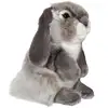 Image de Lapin Bélier - Peluche - 18 Cm - Gris