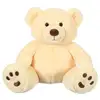 Image de Peluche - gipsy toys - ours patachon creme 80 cm AUC3268060707711