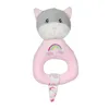 Image de Hochet Rainbow chat - 15 cm