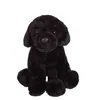 Image de Peluche - Peluche Floppipup labrador noir - 22 cm