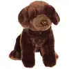 Image de Peluche Chien Labrador Marron - - Assis, 25 Cm