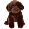 Image de Peluche Chien Labrador Marron - GIPSY TOYS - Assis 25 cm