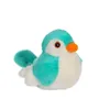 Image de Peluche - Peluche Oiseau sonore birdies 14 cm - bleu turquoise