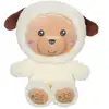Image de Peluche Chien Hoody Pets - - Creme, 24 Cm