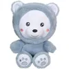 Image de Peluche Ours Hoody Pets - - Bleu, 24 Cm