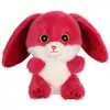 Image de Peluche - Lapin Cutydoos 13 Cm - Couleur Framboise - Ruby