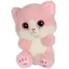 Image de Peluche - Chat Cutydoos 13 Cm - Rose Poudré - Pinky