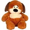 Image de Peluche Chien Chubby Dog - 40 Cm Caramel