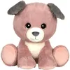 Image de Peluche Puppy Eyes Pets - GIPSY TOYS - Chien rose et gris - 40 CM