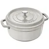 Image de Cocotte - STAUB - Truffe Blanche - Ronde en fonte 24 cm - 38 l - Tous feux (induction)
