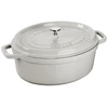 Image de Cocotte ovale Truffe blanche, STAUB 33 cm - Staub