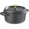 Image de STAUB Cocotte 11020 noire diam 20cm