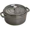 Image de STAUB 405002460 - Cocotte ronde - Ø 24 cm - Gris graphite