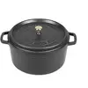 Image de Staub La Cocotte 26cm Rond, Noir, Fonte