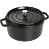 Image de Cocotte - STAUB - 405093100 - Ø 26 cm - Noir mat - 5 litres - Compatible induction