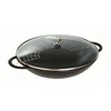 Image de Wok en fonte 37cm, STAUB Noir - Staub