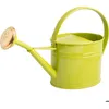 Image de Arrosoir ovale - GUILLOUARD - 1 75 L - Vert olive - Acier galvanisé
