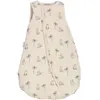 Image de Mini douillette - CANDIDE - 55 cm - 0/3 mois - Blanc imprimé lange tigre