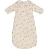 Image de Douillette nomade - CANDIDE - 90 cm - 9/24 mois - Manches amovibles - Blanc imprimé lange tigre