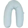 Image de Coussin maternité ergonomique 2-en-1 tineo jersey 100% coton vert deau etoiles 206161