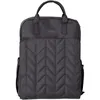 Image de Sac A Langer Forme Sac A Dos Matelassé Noir