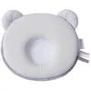 Image de Cale Tête Bébé Ptit Panda Air+ - 0-6 Mois - Mousse Mémoire Forme - Respirant - Luttre Contre Plagiocéphalie - 21x19cm Gris