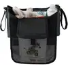 Image de Organisateur De Poussette Nomade Polyester Gris Chiné 20 X 41 X 5,5 Cm Tineo