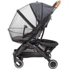 Image de Moustiquaire pour poussette TINEO ALL INCLUSIVE - Ouverture facile avec zip - Poche rangement incluse