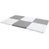 Image de Tapis Eveil Convertible Xl 5-en-1 Textile Gris Étoiles Candide