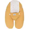 Image de Coussin de maternité tineo multirelax 3-en-1 jaune pois déhoussable réversible 686162