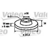 Image de VALEO Jeu de Disques de Frein VAL186200