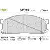 Image de Plaquette de frein gamme first Kia besta - VALEO - 301269