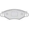 Image de Plaquette de frein gamme first Peugeot 206+ - VALEO - 301461