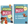 Image de MathÃ©matiques Ce1 OpÃ©ration Maths - Pack En 2 Volumes : Cahier D'activitÃ©s ; Le MÃ©mo, Le MatÃ©riel en occasion ou reconditionné