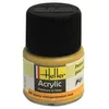 Image de Peinture acrylique à leau pour maquettes - HELLER - 24 Jaune entraînement mat - Contenance 12 ml - Adulte