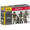 Image de Ensemble de 50 figurines de lINFANTERIE US HELLER 49601 au 1/72ème