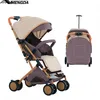 Image de Poussette combinée-MENGDA-Landau assis couché pousser ou tirer 4 roues-Avec panierMoustiquaire-Pour 0-4ans