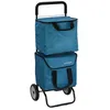 Image de Poussette de marche - SIDEBAG - 2 roues - Modulobag - 2 sacs amovibles de 20 L - Bleu