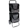 Image de Poussette de marche - SIDEBAG - 2 roues - Modulobag - 2 sacs amovibles de 20 L - Anthracite