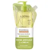 Image de A-DERMA Exomega Control Huile lavante émolliente peaux sèches atopiques   Flacon-pompe 500 ml + Recharge 500 ml