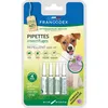 Image de 4 Pipettes Insectifuges Chiots petits Chiens de moins de 10 kg formule renforcée - Francodex