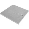 Image de Couvercle de regard en polypropylène renforcé - 38x38 cm - Gris - Installation facile - Protection contre les débris